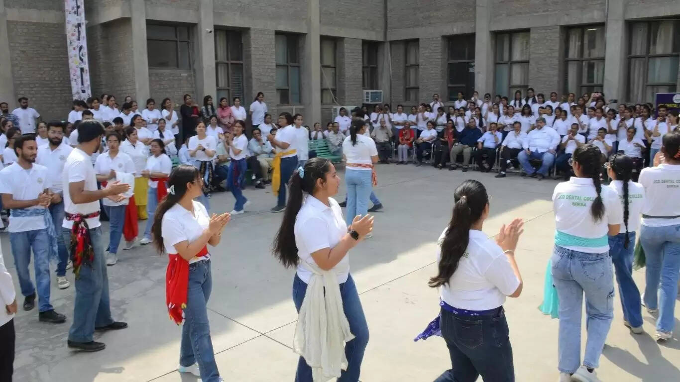 World Oral Health Month celebration organized grandly at Sirsa JCD Dental College