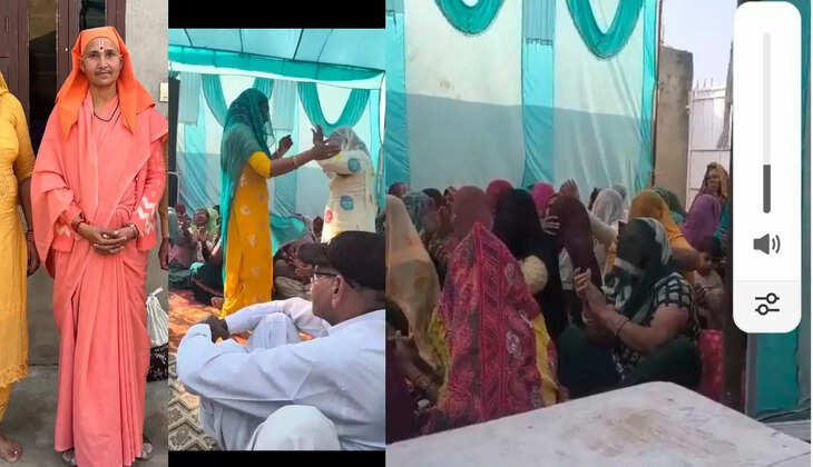 Satsang organised in village Dadba Kalan, we should serve cows, there is no service greater than cow service: Sadhvi Kanta Prabhakar