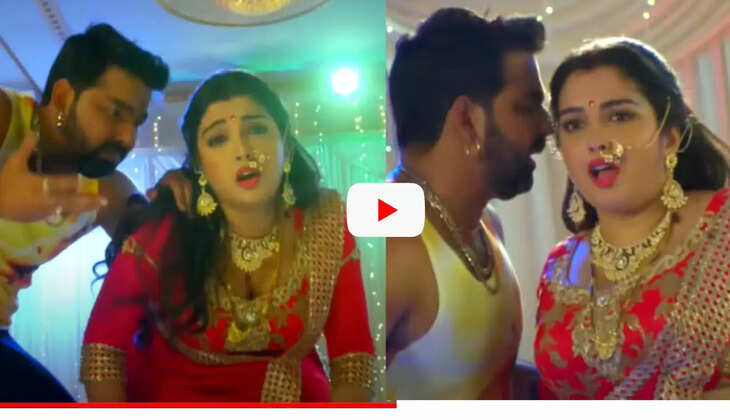 Bhojpuri Hit Song: आम्रपाली दूबे को बाहों में जकड़कर पवन सिंह ने रातभर किया रोमांस, देखकर लोगों का छूट पानी...