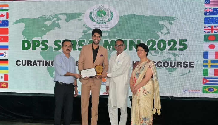Two-day MUN-2025 conference concludes at DPS Sirsa
