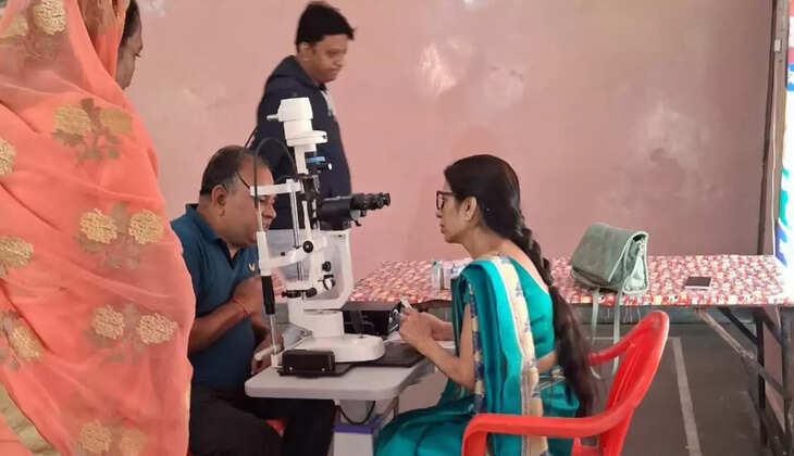 Eyes of 176 people were examined in the camp, 8 were selected for operation