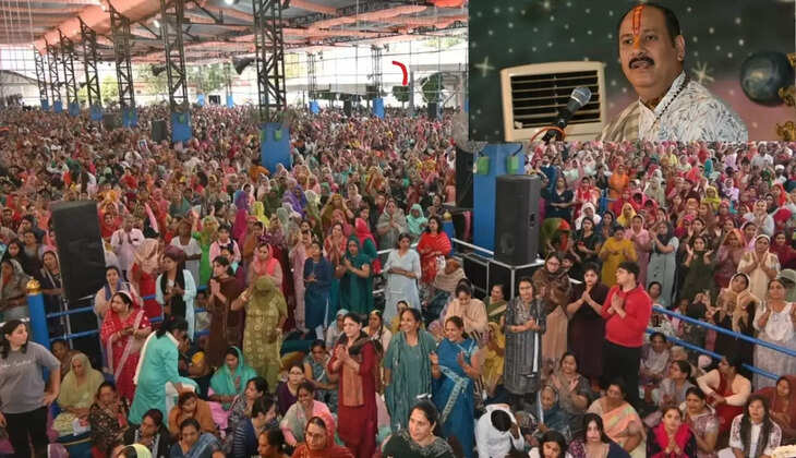 Shiv Puran Katha: By the grace of Lord Shiva, a woman's womb and a man's pocket can never remain empty: Pandit Pradeep Mishra