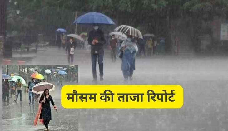 Weather changed in Haryana, Rajasthan, after drizzle there will be heavy rain, alert of hailstorm also