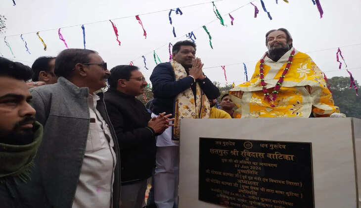 डबवाली रोड पर  संत शिरोमणि श्री गुरू रविदास वाटिका में हुआ आयोजन