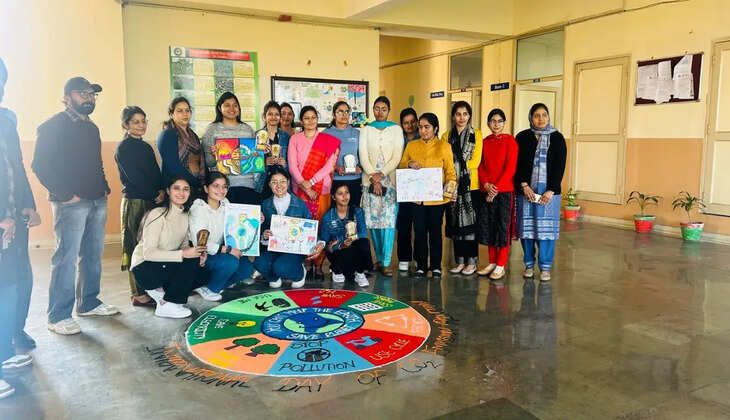 International Carbon Dioxide Emission Reduction Day by Department of Botany, CDLU at Sirsa