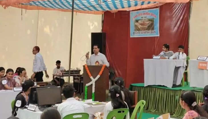 Government Senior Secondary School Nathor got first place in SIRSA district level youth parliament competition