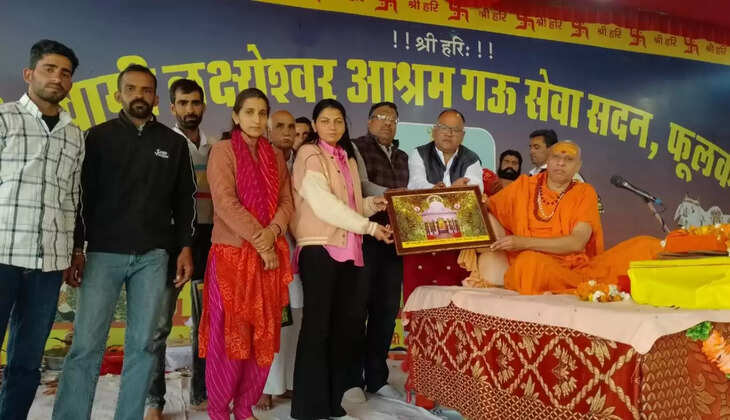 The 7-day long Matsya Mahapuran concluded with a yagya at the Phulakan Gaushala in Sirsa district