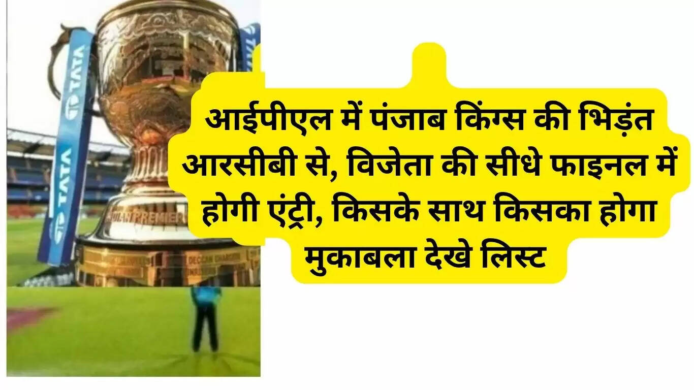 Today there will be a qualifier match between Punjab Kings and Royal Challengers Bangalore in IPL, will the batsman or bowler do wonders on the pitch of Mullanpur