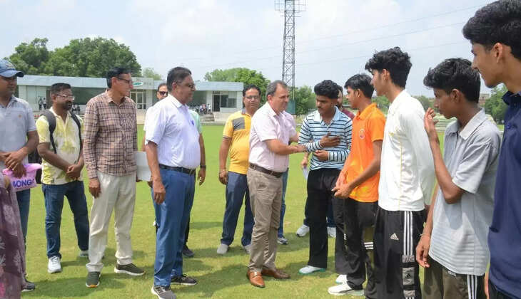 Two day district level under-19 boys cricket tournament inaugurated at JCD Vidyapeeth SIRSA