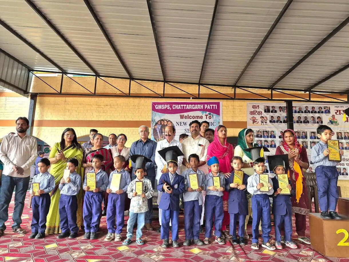 Grand inauguration of Mega PTM and Admission Festival at Government Model Sanskriti Primary School Chattargarhpatti