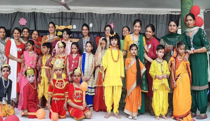 सिरसा के बरनाला रोड स्थित श्रीराम न्यू सतलुज स्कूल में कार्यक्रम आयोजित 