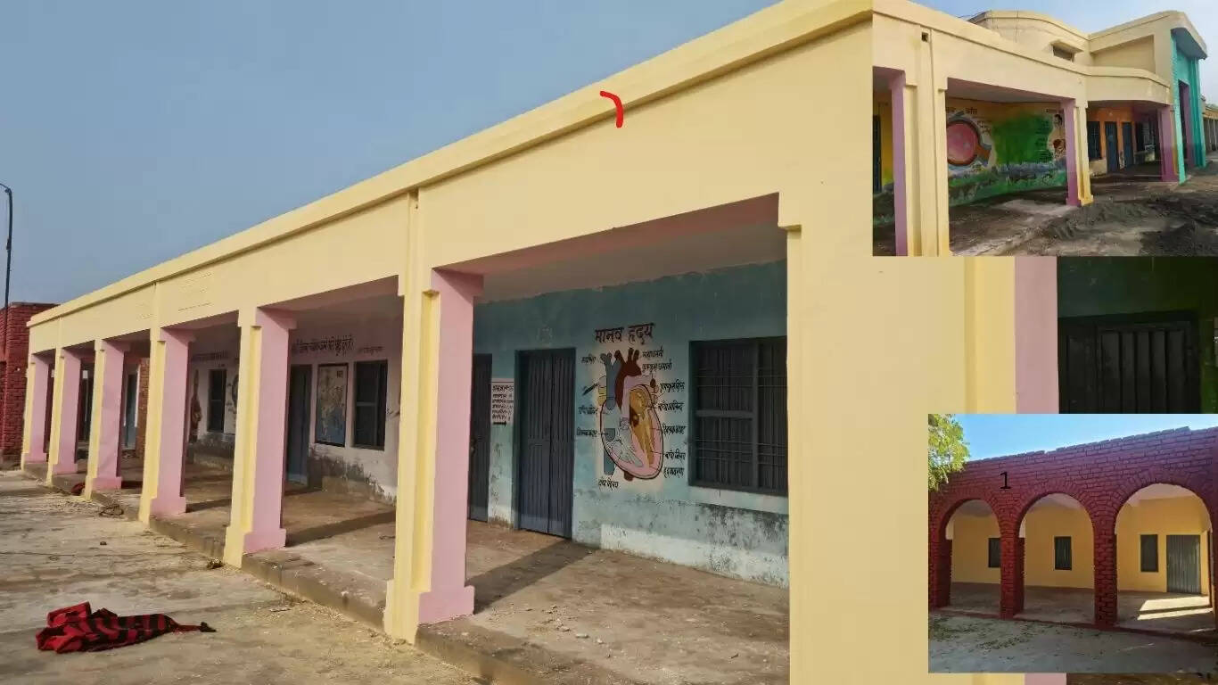 करवाया रंग रोगन, चमक गया स्कूल 