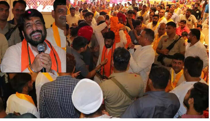  देश भर से पहुंचे संत समाज ने दिया एचएलपी उम्मीदवार गोपाल कांडा को दिया आशीर्वाद, सभी ने सराही गोपाल कांडा की सामाजिक सेवाए