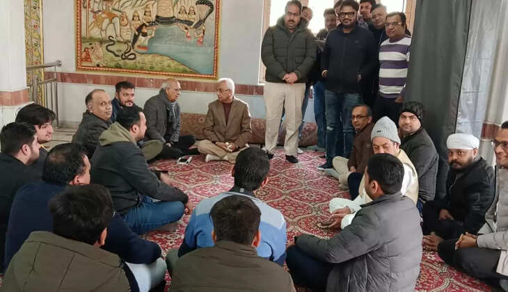 Strategy made in the meeting regarding the annual festival at Shri Khatu Shyam Dham, Bands coming from Mumbai will be the center of attraction in the procession