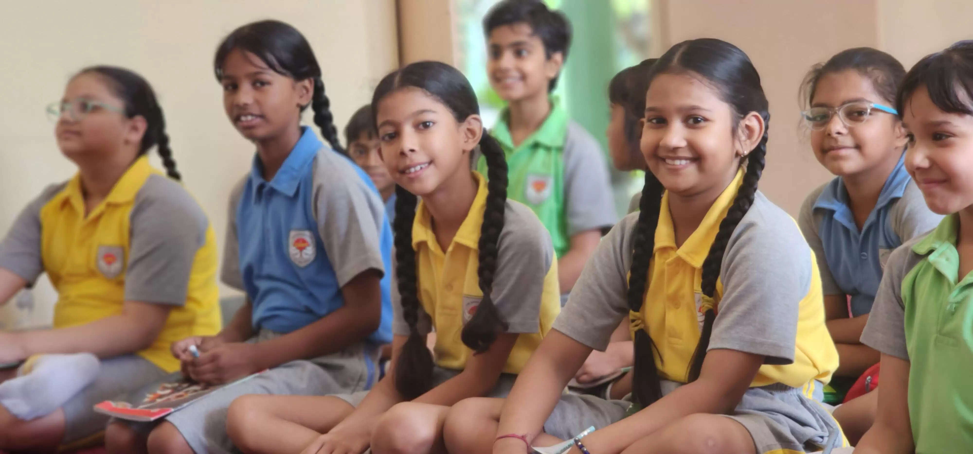 The Sirsa School's junior wing taught children how to make cold drinks