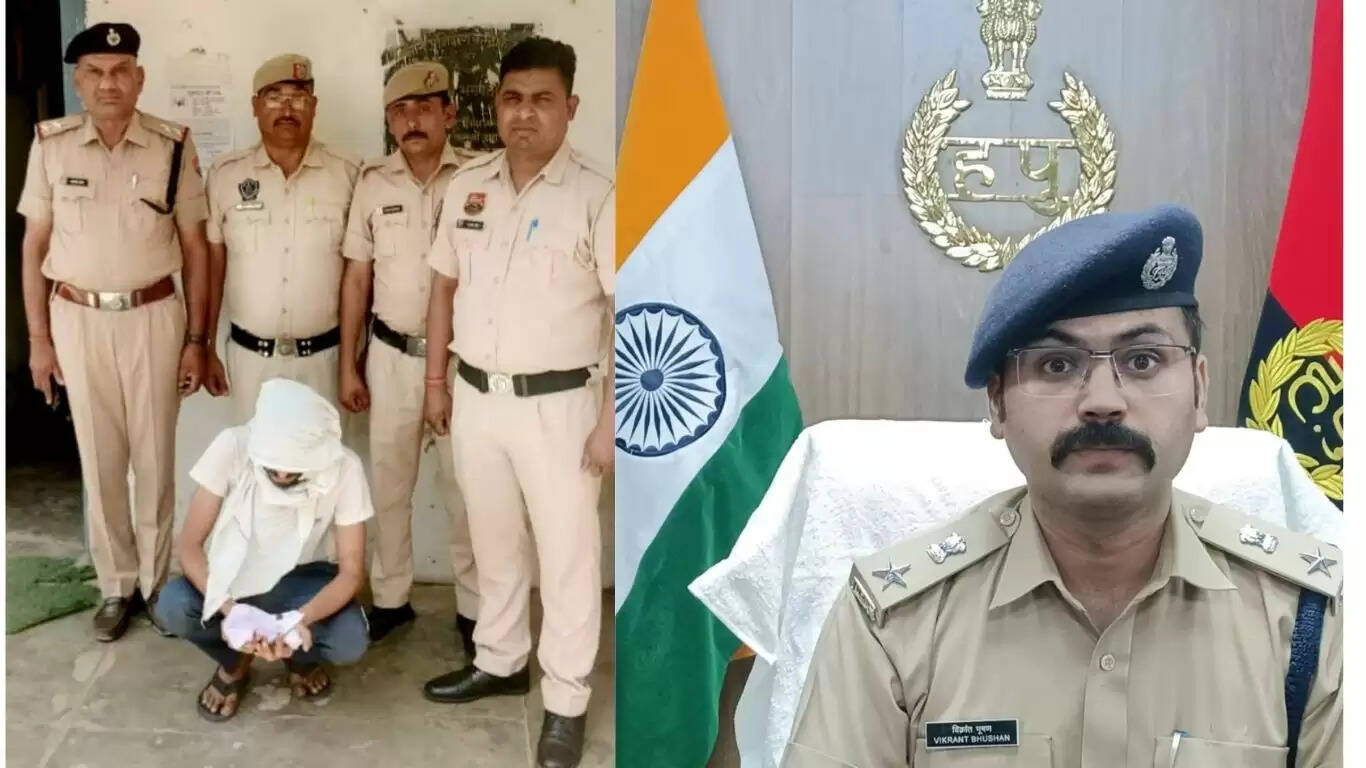 In Sirsa, Haryana, a youth travelling in a car was caught with heroin worth lakhs of rupees