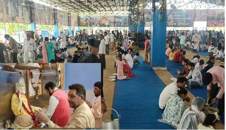 हरियाणा में श्री बाबा तारा जी कुटिया सिरसा में आयोजित भंडारे में लाखों श्रद्धालुओं ने ग्रहण किया प्रसाद  