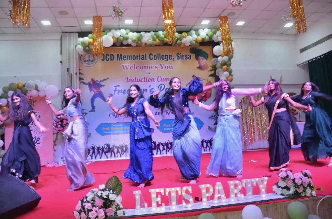 Two-day fresher's party organised at JCD Memorial College, Sirsa concludes