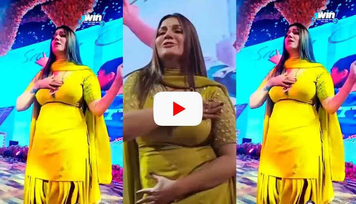  Haryanvi Dance: अंधेरी रात में लाइटों के सामने सपना ने किया ऐसा धांसू डांस, देखने वाले हो गए ठुमकों के दीवाने