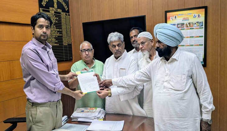 JJP came forward regarding the problems of farmers, submitted memorandum to Market Committee Secretary, Deputy Commissioner