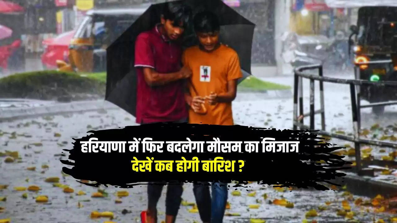  Haryana Weather Update: हरियाणा में फिर बदलेगा मौसम का मिजाज, देखें कब होगी बारिश ?
