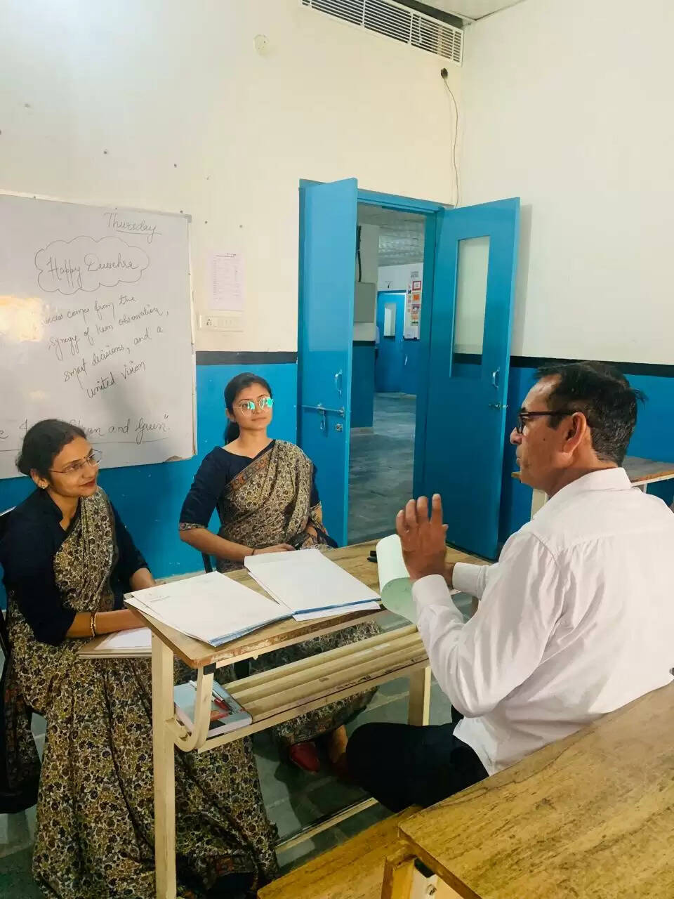 Teacher-parent meeting and Dussehra celebration organised at Dayanand Senior Secondary School, Chopta