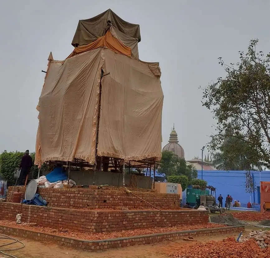 सिरसा की श्री बाबा तारा जी कुटिया में होगा 31 फुट ऊंची भगवान श्रीराम की मूर्ति का अनावरण:गोबिंद कांडा