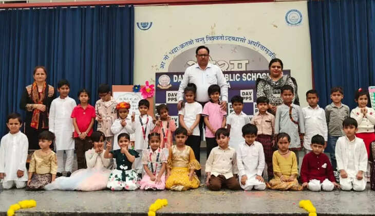 Students of DAV Police Public School spread cultural colours, celebrated Haryana Day and Patel Jayanti with great enthusiasm