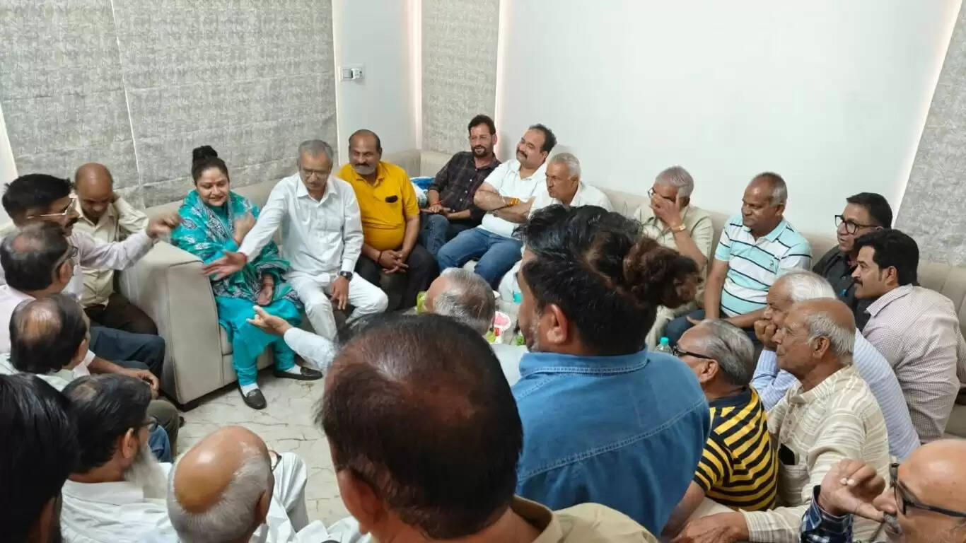Sushil Sharma and Sumita Sharma became the district head of Shri Brahmin Mahasabha in Sirsa