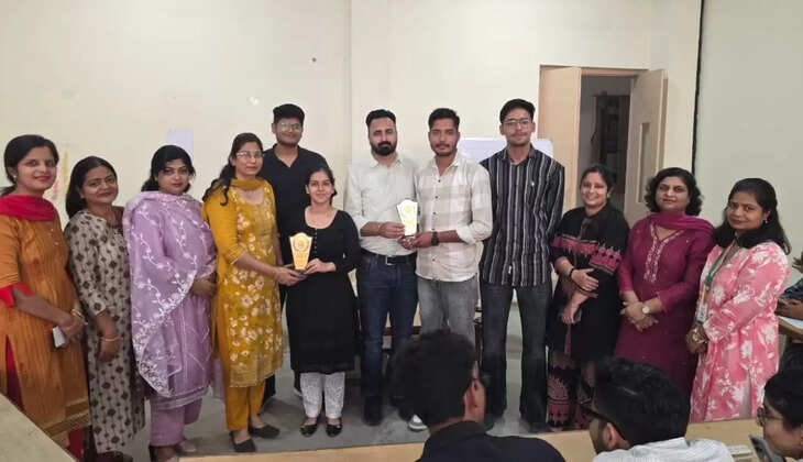 Debate competition organized at JCD Memorial College, Sirsa