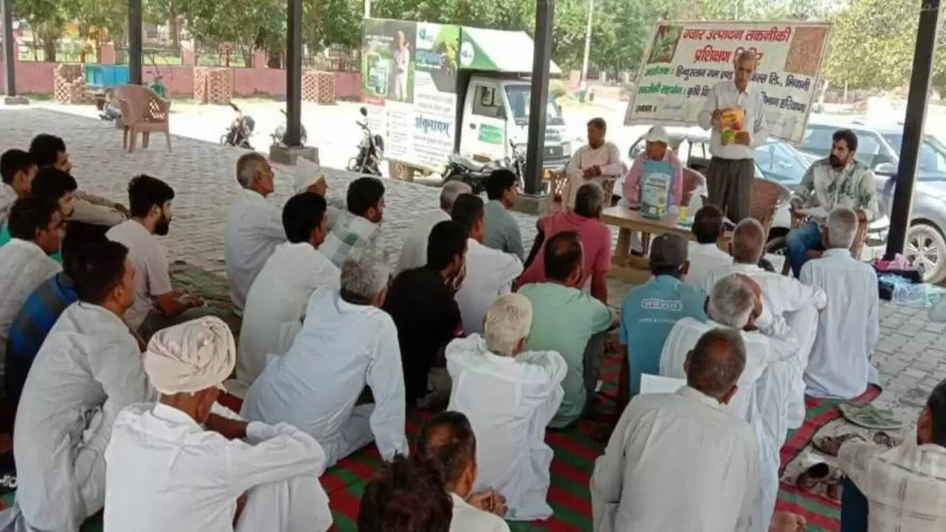 Training given about Guar crop in village Jamal, farmers should do this work before sowing