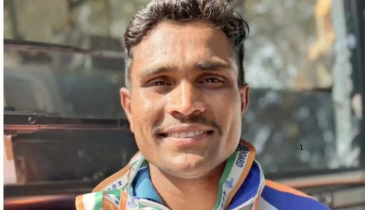 Sushil Lohara of Bhurtwala Sirsa won two bronze medals in the All India Police Games competition