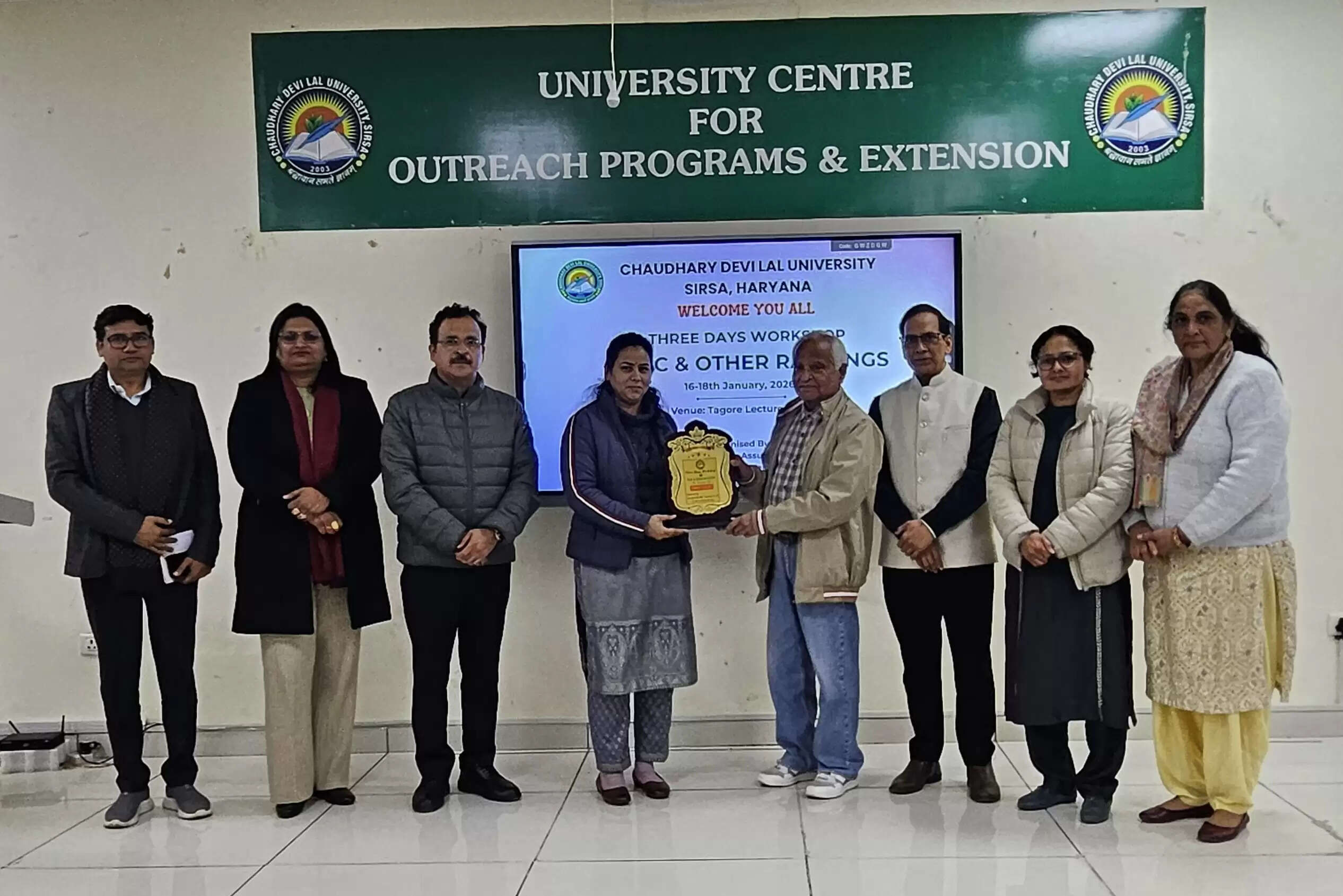 Three-day workshop on NAAC and Ranking concludes at CDLU SIRSA