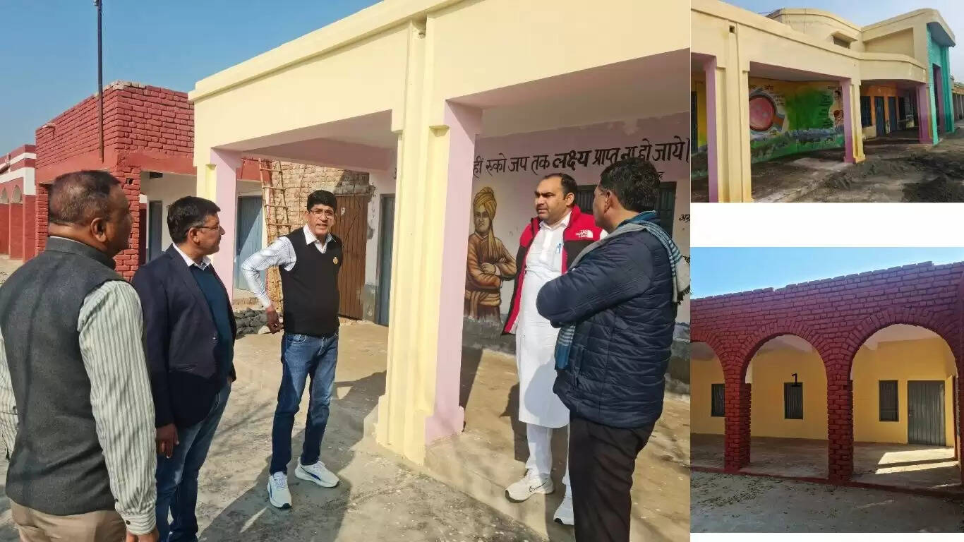 करवाया रंग रोगन, चमक गया स्कूल 