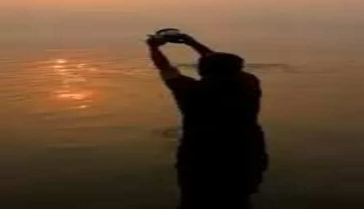 छठ पूजा सूर्यास्‍त सूर्योदय अर्घ्‍य समय 