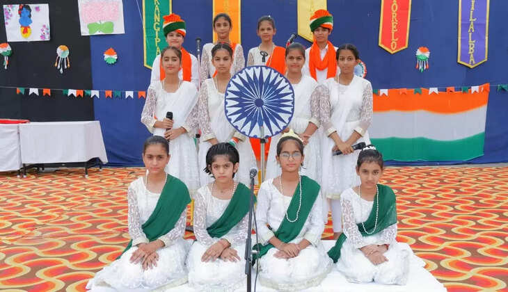 The 79th Independence Day was celebrated with great pomp at Dayanand Senior Secondary School, Block Chopta