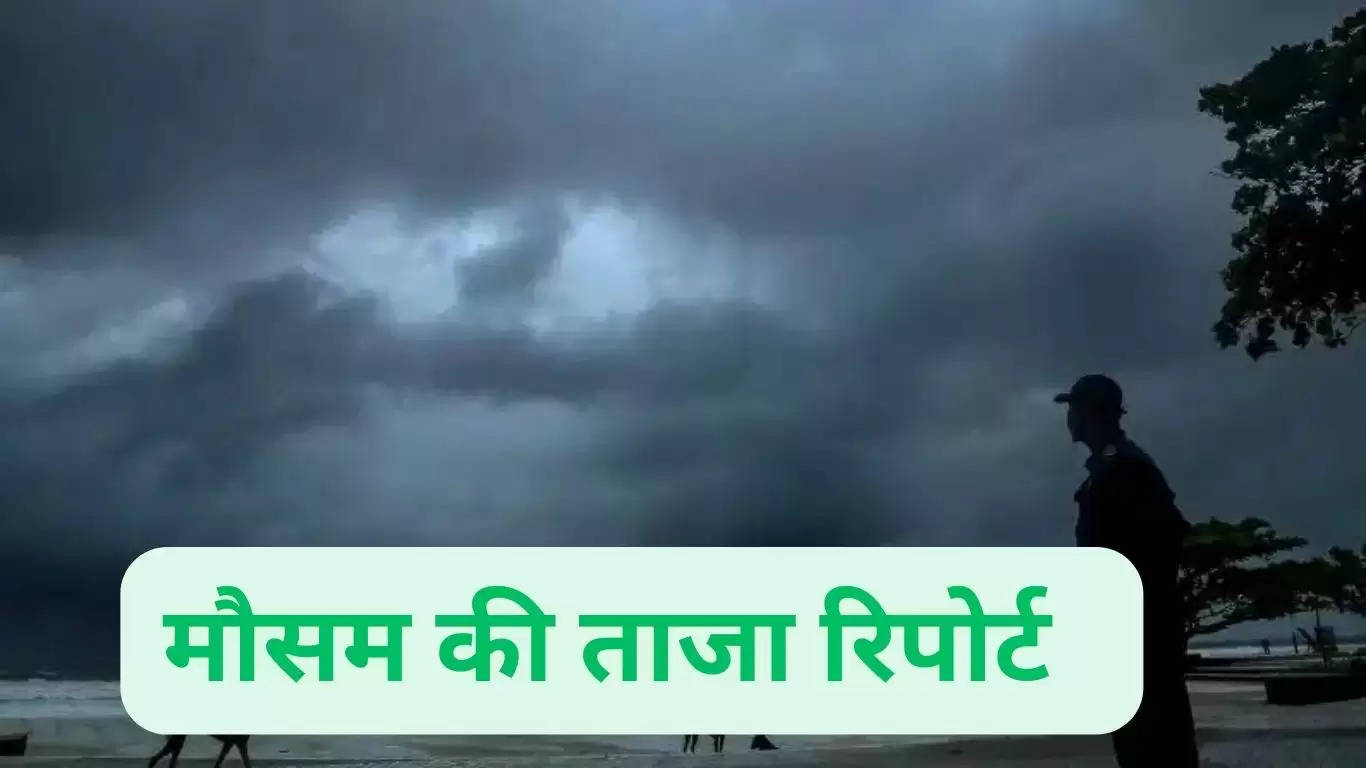 Warning regarding heavy rain with thunder in these states including Haryana and Punjab, know how the weather will be in the coming 24 hours