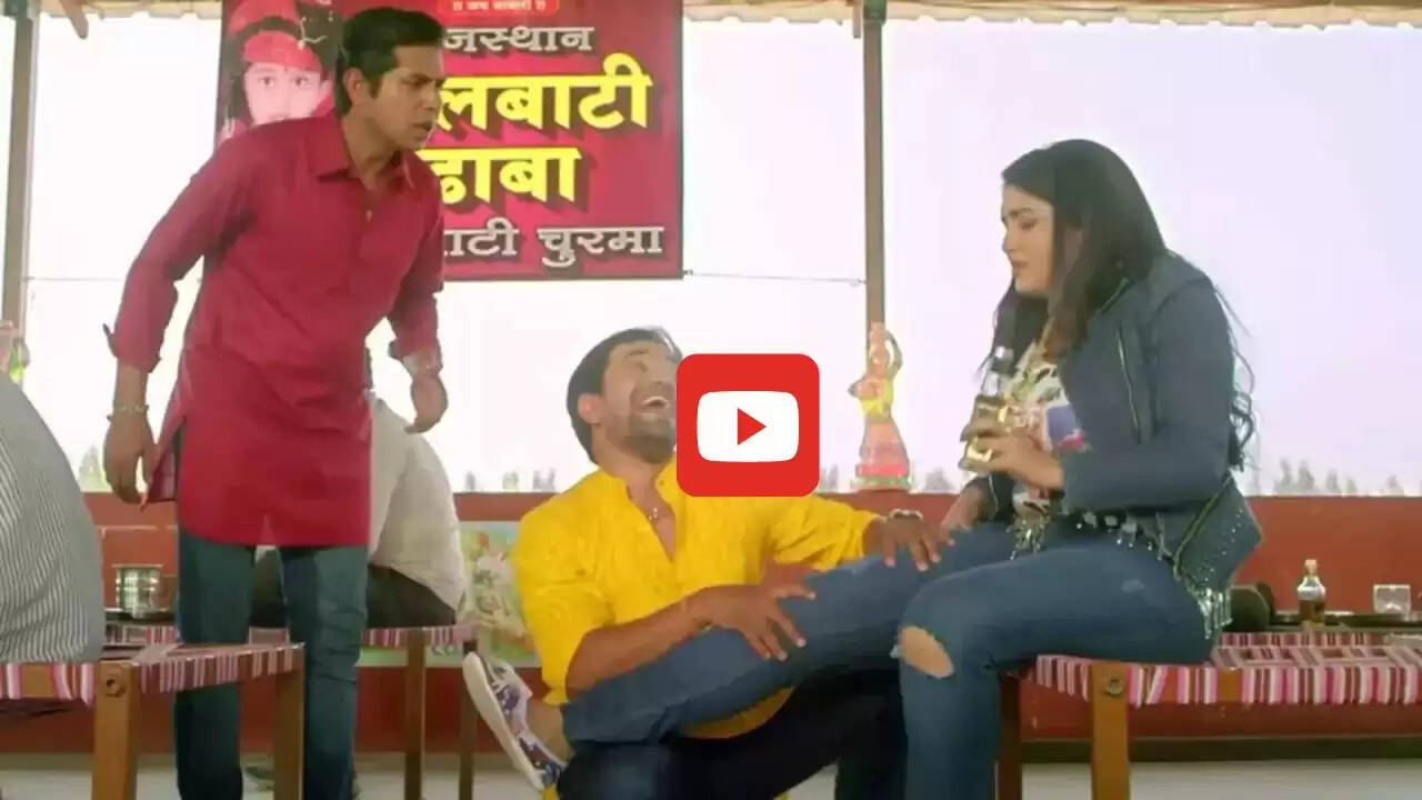Bhojpuri Hit Song: आम्रपाली दुबे की जवानी देख निरहुआ हुए ऑउट ऑफ कंट्रोल, सरेआम करने लगे ऐसा काम, वीडियो वायरल