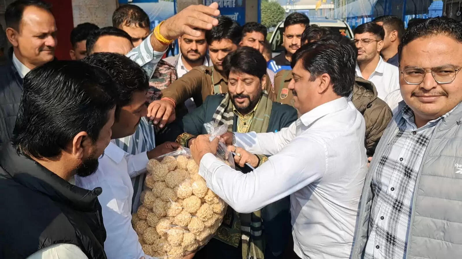 The auspicious recitation of Maa Jeen Bhawani was organised at the Satsang venue of Shri Baba Tara Ji Kutiya