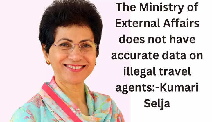 The Illegal Travel Agents' offices are open in every street of every city, and the youth are falling victim to fraud:- Kumari Selja