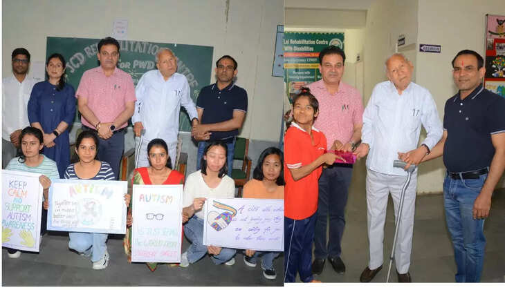   जेसीडी विद्यापीठ में स्थित जीसीडी शिक्षण महाविद्यालय में वर्ल्ड ऑटिज्म डे पर कार्यक्रम आयोजित 