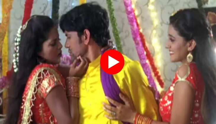  Bhojpuri Song: निरहुआ ने बंद कमरे में अक्षरा और अंजना सिंह के साथ किया जमकर रोमांस, देखकर छूटे फैंस के पसीने