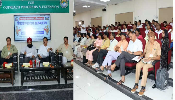 Three day teacher self study Anandshala organized at CDLU SIRSA concluded