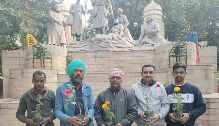 Cleanliness and tree planting campaign launched in Sirsa on the martyrdom day of four Sahibzadas