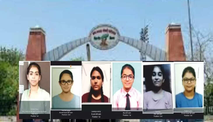 10 students of SIRSA JCD Memorial College secured place in top 6 of University
