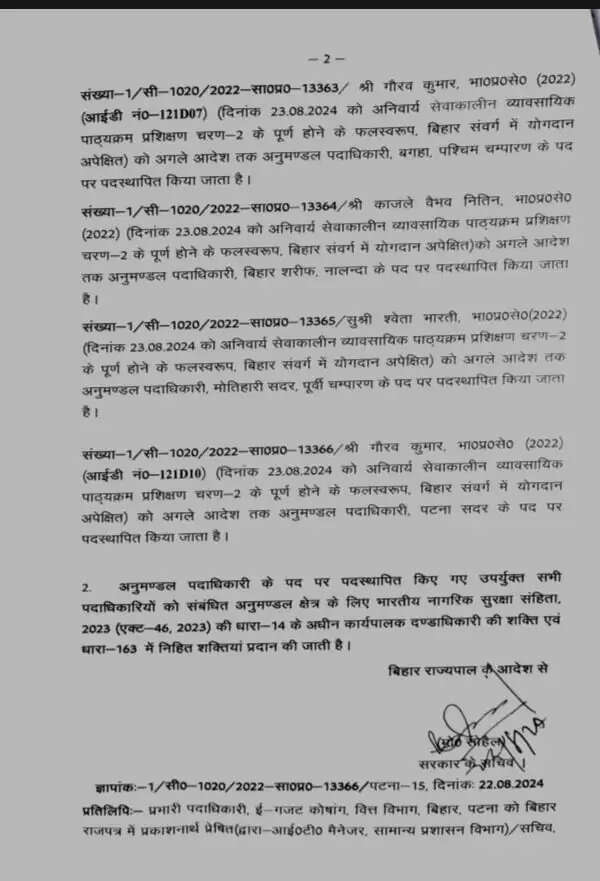  IAS Transfer 2024: इस राज्य सरकार ने किए 10 IAS अधिकारियों के तबादले, देखें पूरी लिस्ट 
