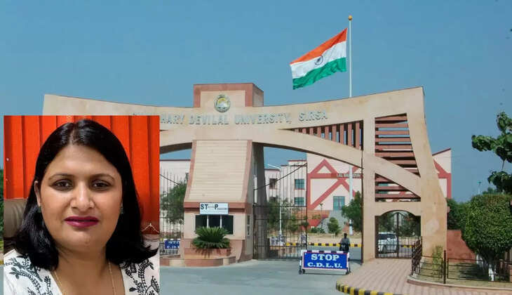 Dr. Manju Nehra, Associate Professor, Department of Food and Science Technology, CDLU has been appointed as the Nodal Officer for National Institutional Ranking Framework (NIRF)