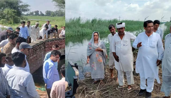  DC Shantanu Sharma inspected the Chaupata area