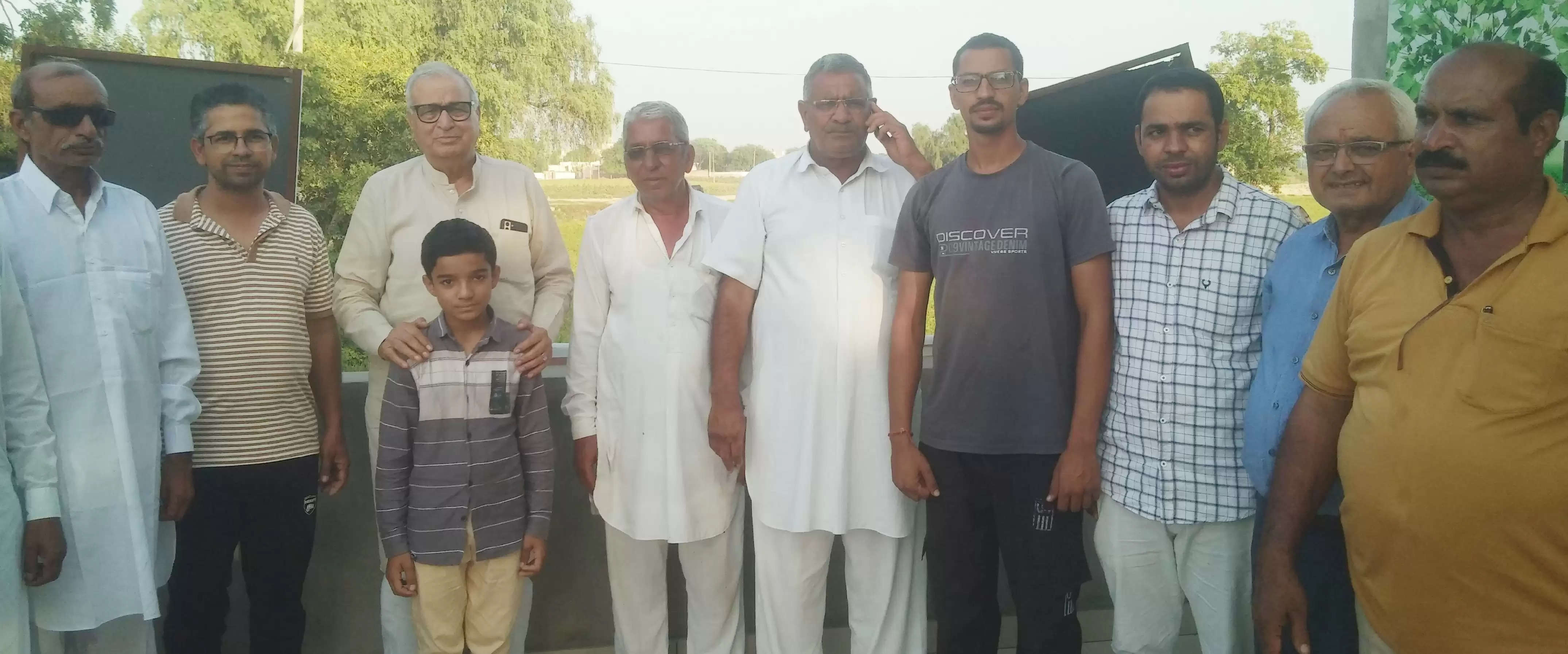वरिष्ठ कांग्रेस नेता वीरभान मेहता ने सिरसा जिले के अनेक गांवों का किया दौरा