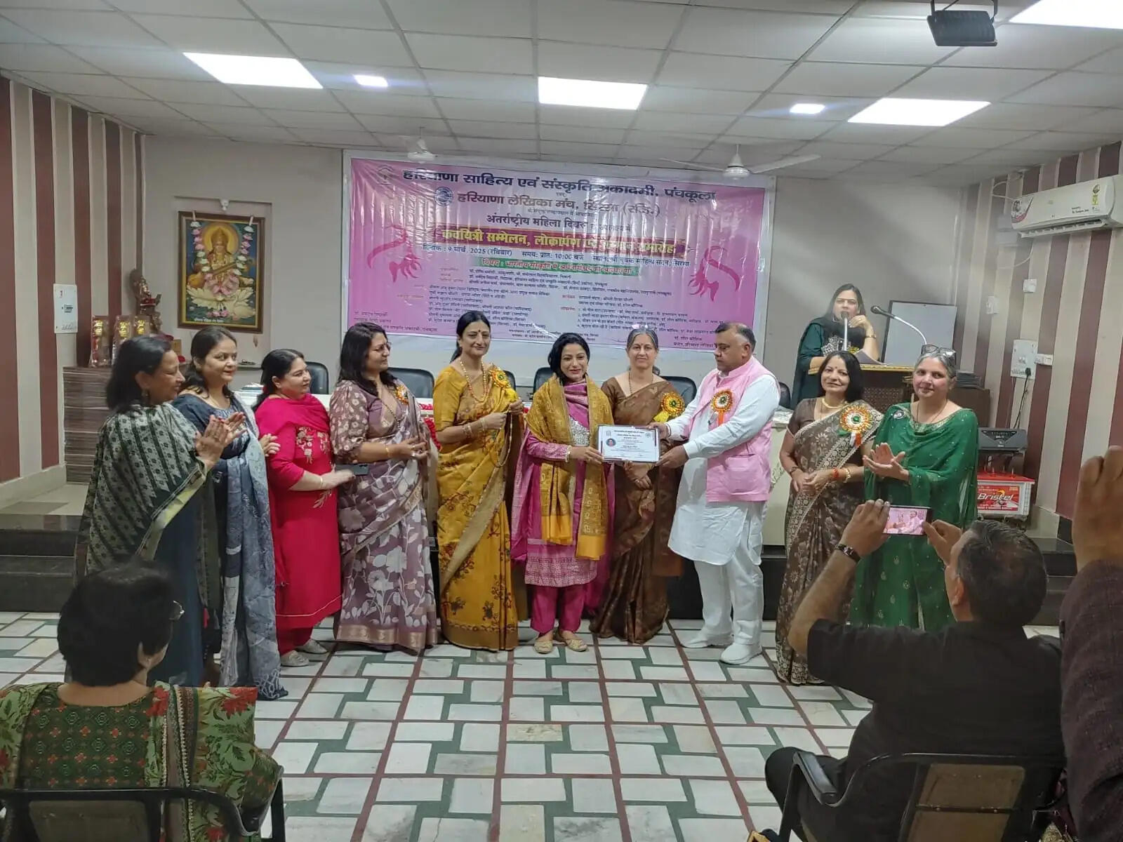 Inter-state women poets conference organized on International Women's Day in Sirsa: Daughters can be protected only when sons are also cultured: Dr. Deepti Dharmani